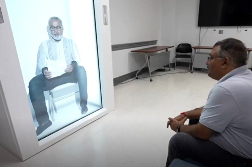 Texas hospital installs holographic machine to let doctors see their patients remotely