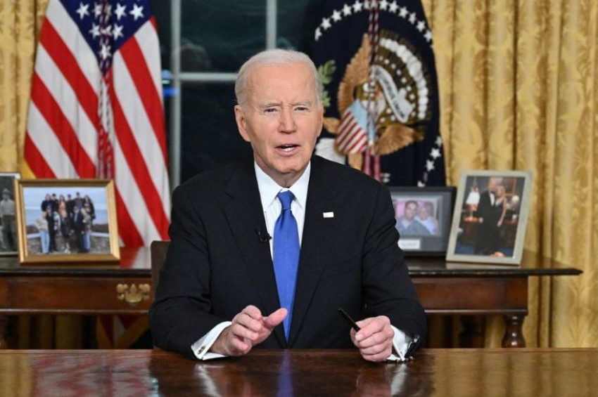 Biden warns of America being overtaken by oligarchy