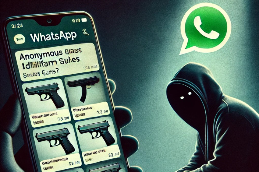 New research reveals that WhatsApp is a booming hub for illegal firearms trade in India